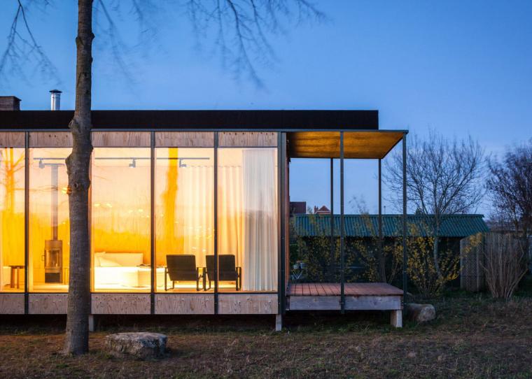 比利时 Wachtebeke 度假小屋 | 简约日式风格-17