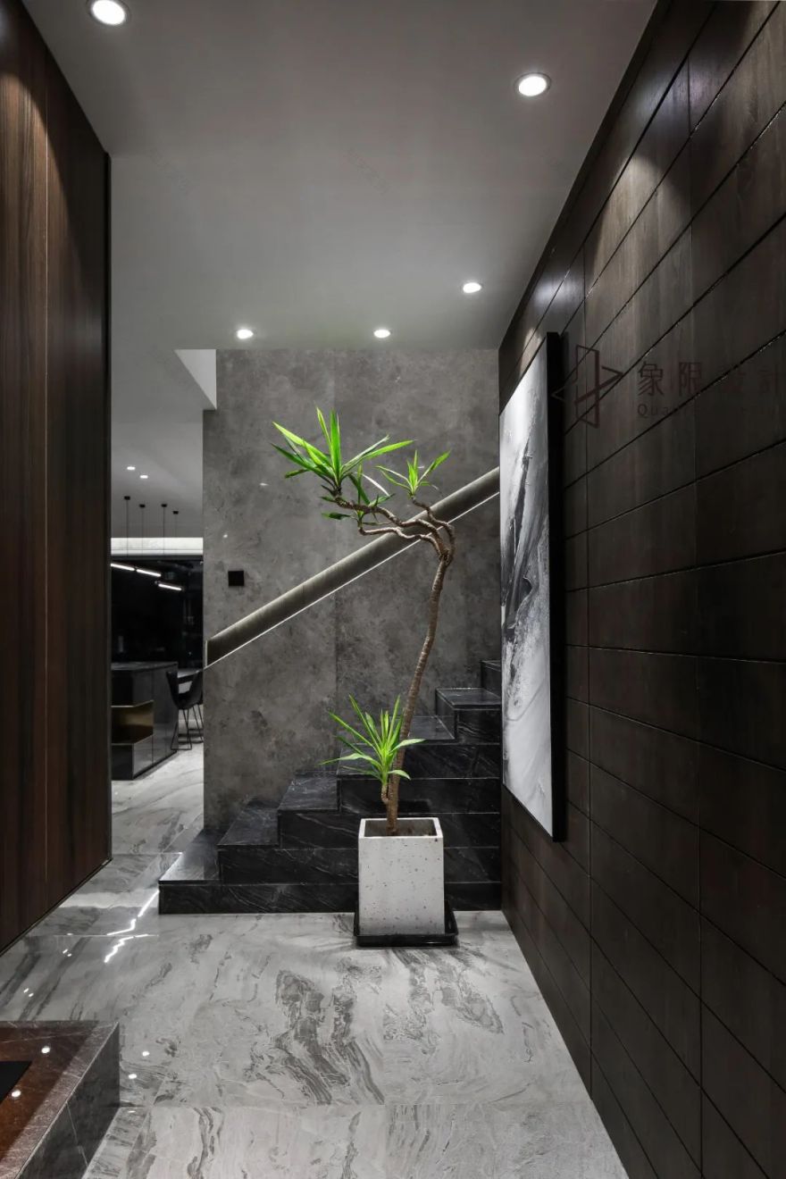 香港兴业御缇湾现代简约复式别墅设计-46