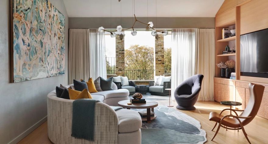 伦敦诺丁山联排别墅设计丨英国伦敦丨Taylor Howes-31