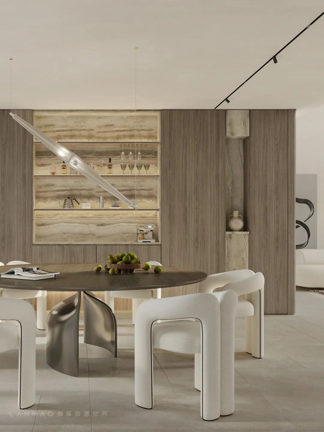 自然共融的理想之家丨中国深圳丨懒猫创意空间设计有限公司-25