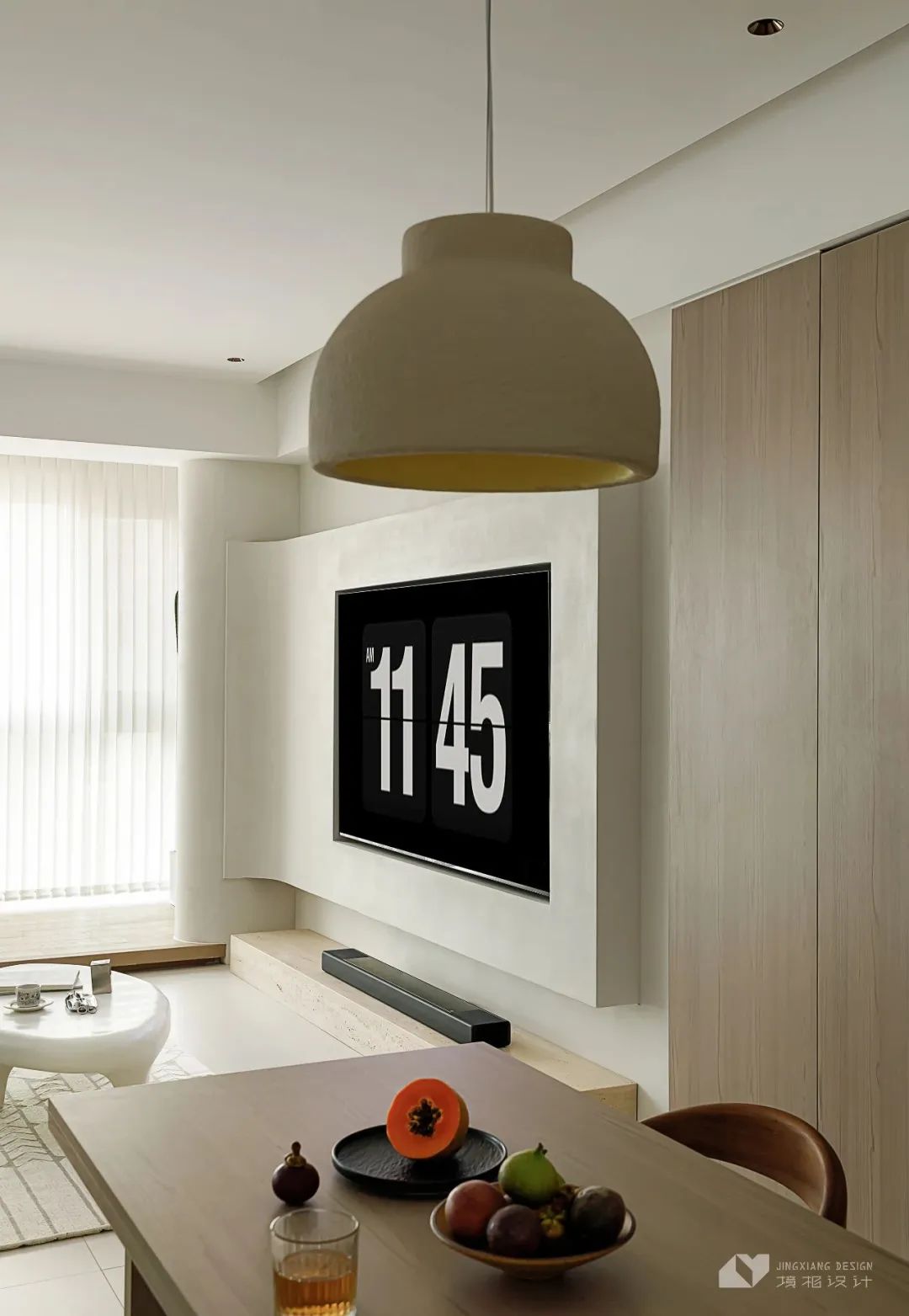 璞境 · 简约奶油侘寂风,纯净空间的艺术探索丨中国深圳丨深圳境相设计-3