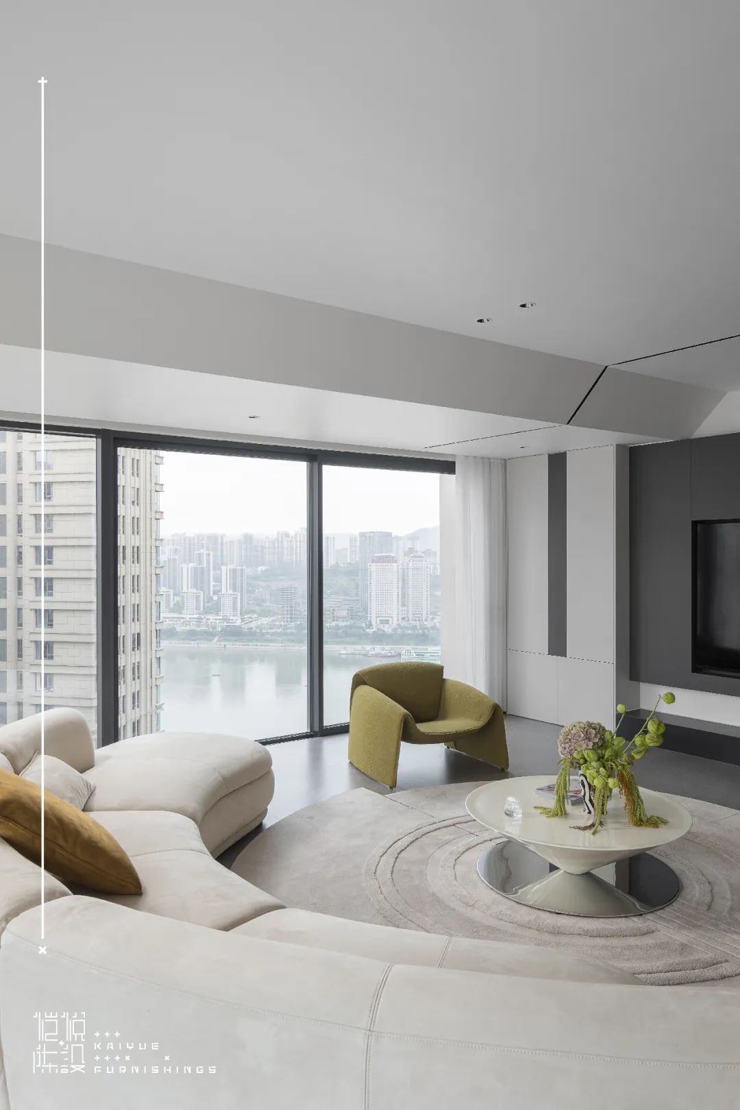 天澜道 140㎡现代极简设计丨中国重庆丨KD 私宅-14