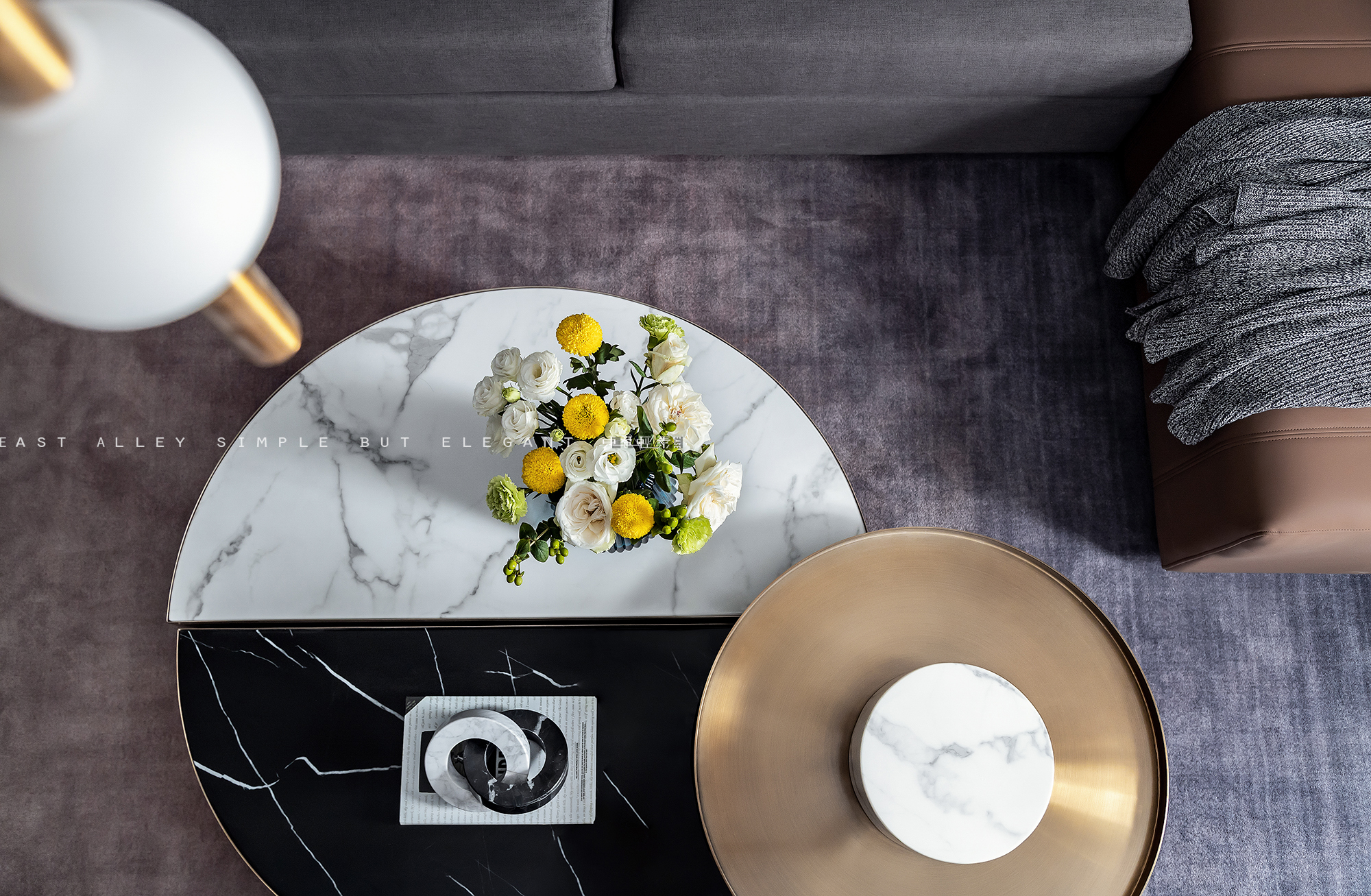 EASE 东巷轻素 |山水江南样板间：三米八深蓝-3