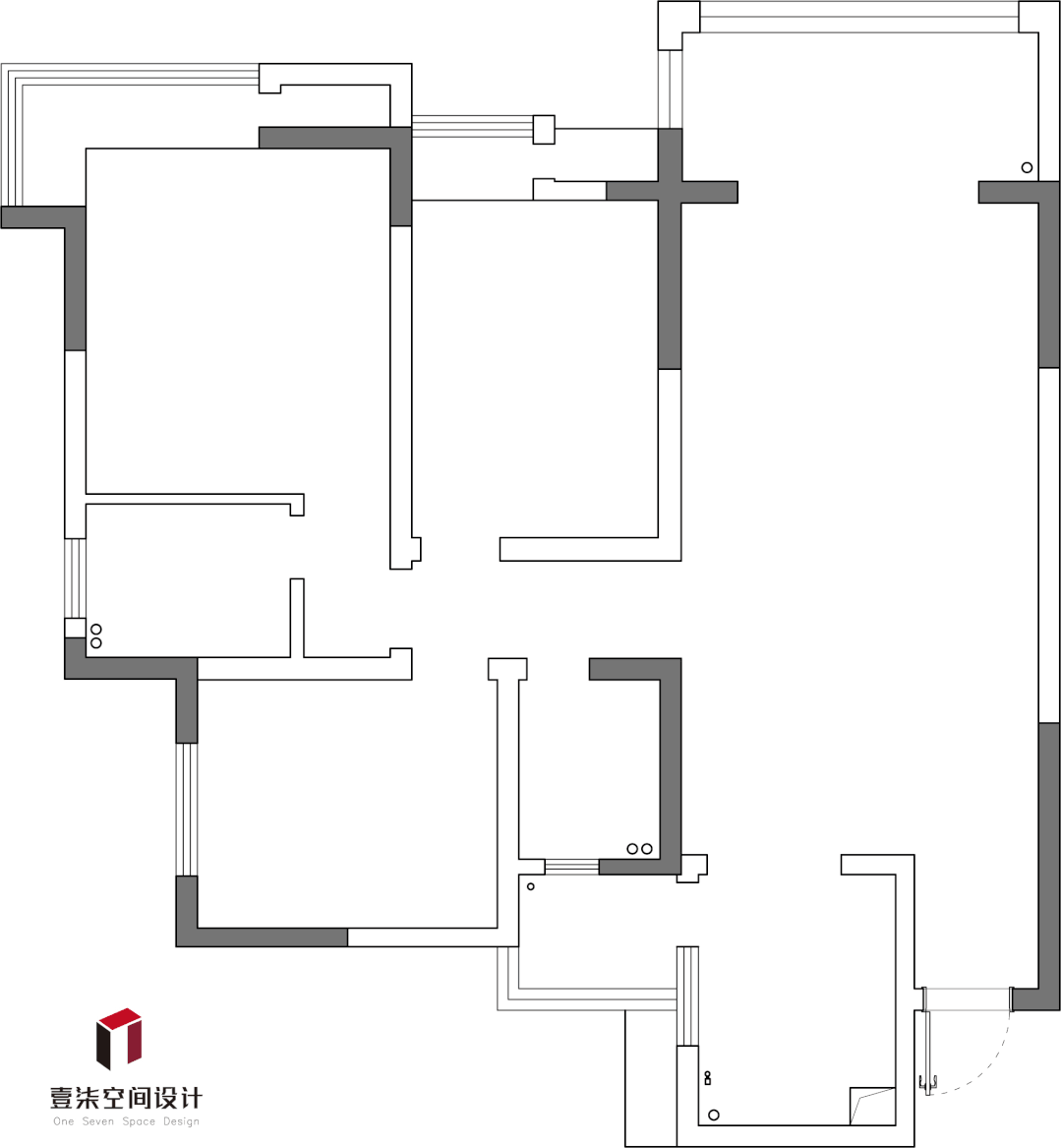 《静·觅》·湘江半岛 117 平简约设计丨one seven space design-15