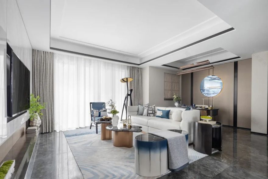 佛山中骏雍景台家居空间设计丨中国佛山丨LANSON蓝森设计-7