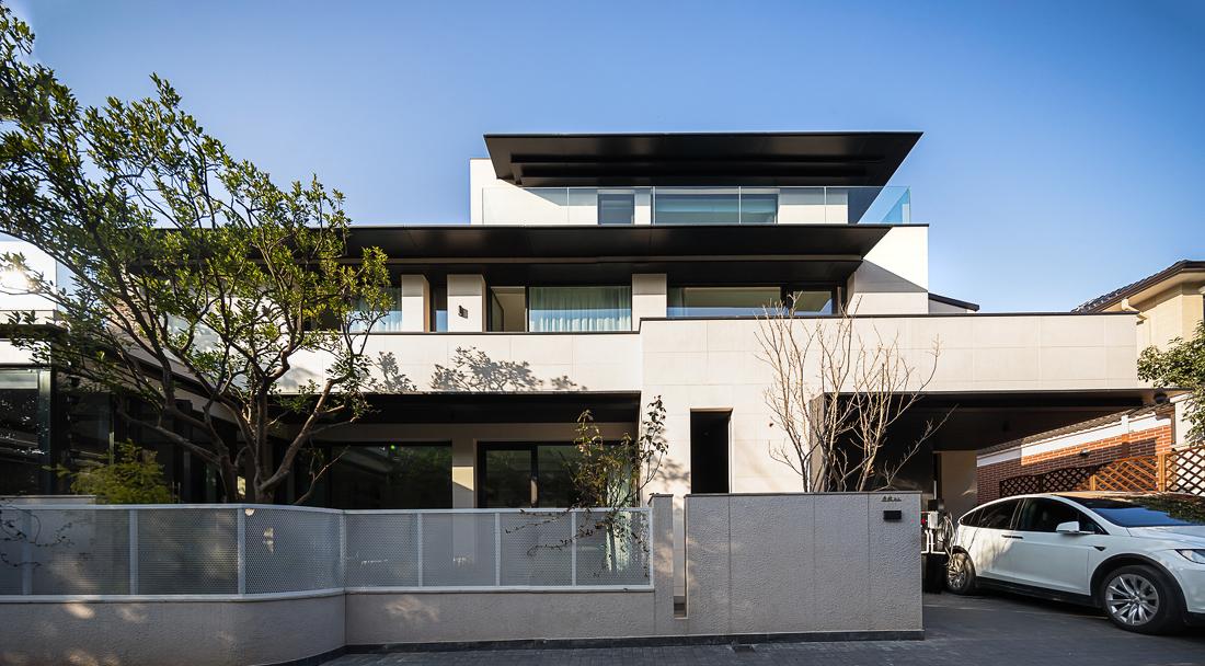 现代简约的浪漫复古西湖别墅丨中国杭州丨宸鹿设计-10