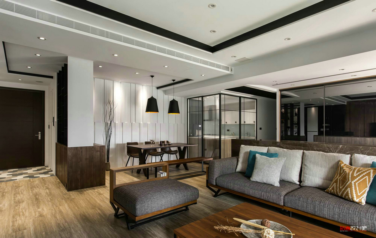 浩室空间设计 | 80坪 ‧ 混搭风            
            -1