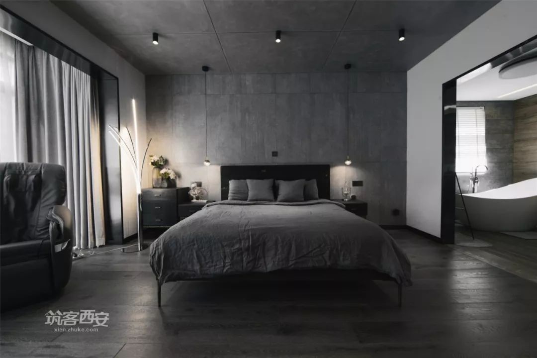 灰色++ 粉色,魏一琳设计师打造绅士空间-85