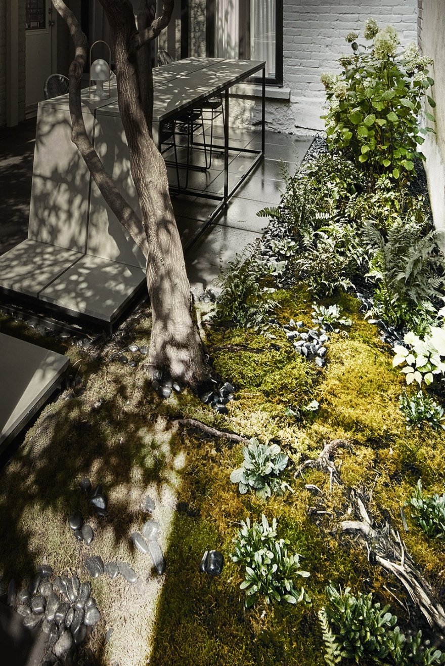 蒙特利尔独户住宅后院重建,MYTO 打造极简日式休闲空间-38