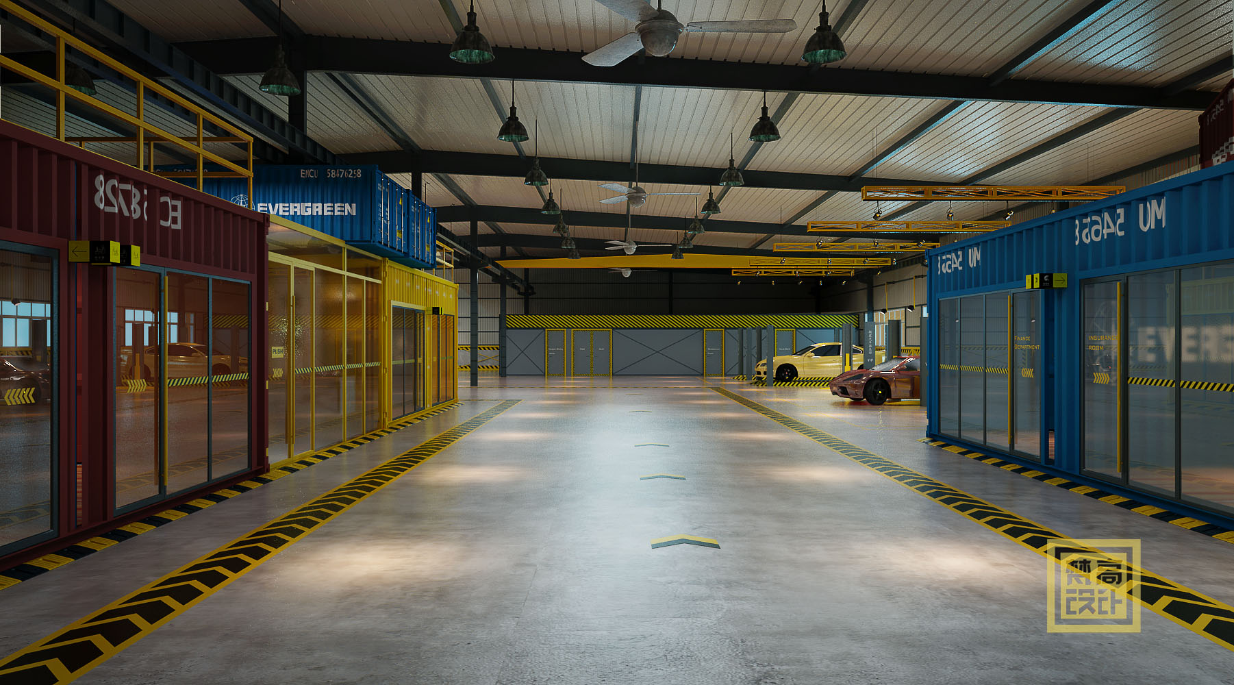 16 年工业风汽修俱乐部，演绎复古与时尚的完美结合-6