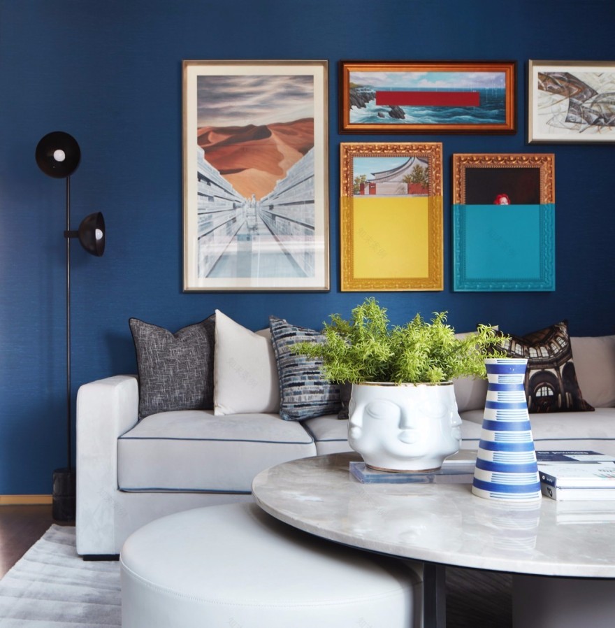 致敬 ArtDeco 的艺术装饰盛宴·600㎡精致奢华别墅空间设计-18