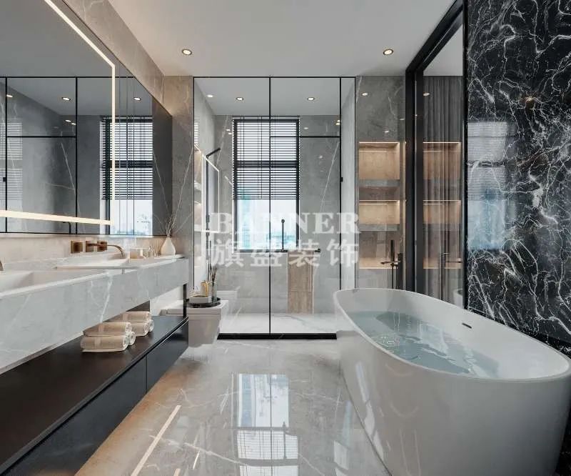 张骞打造现代简约【曲池东岸】空间，人性化设计展现生活品质-52