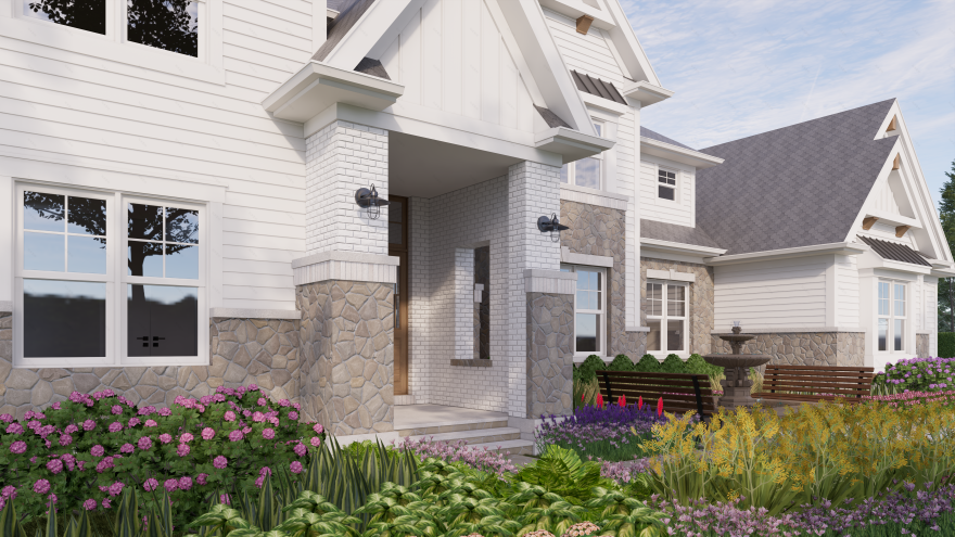 House Exterior and outdoor design renderings-3