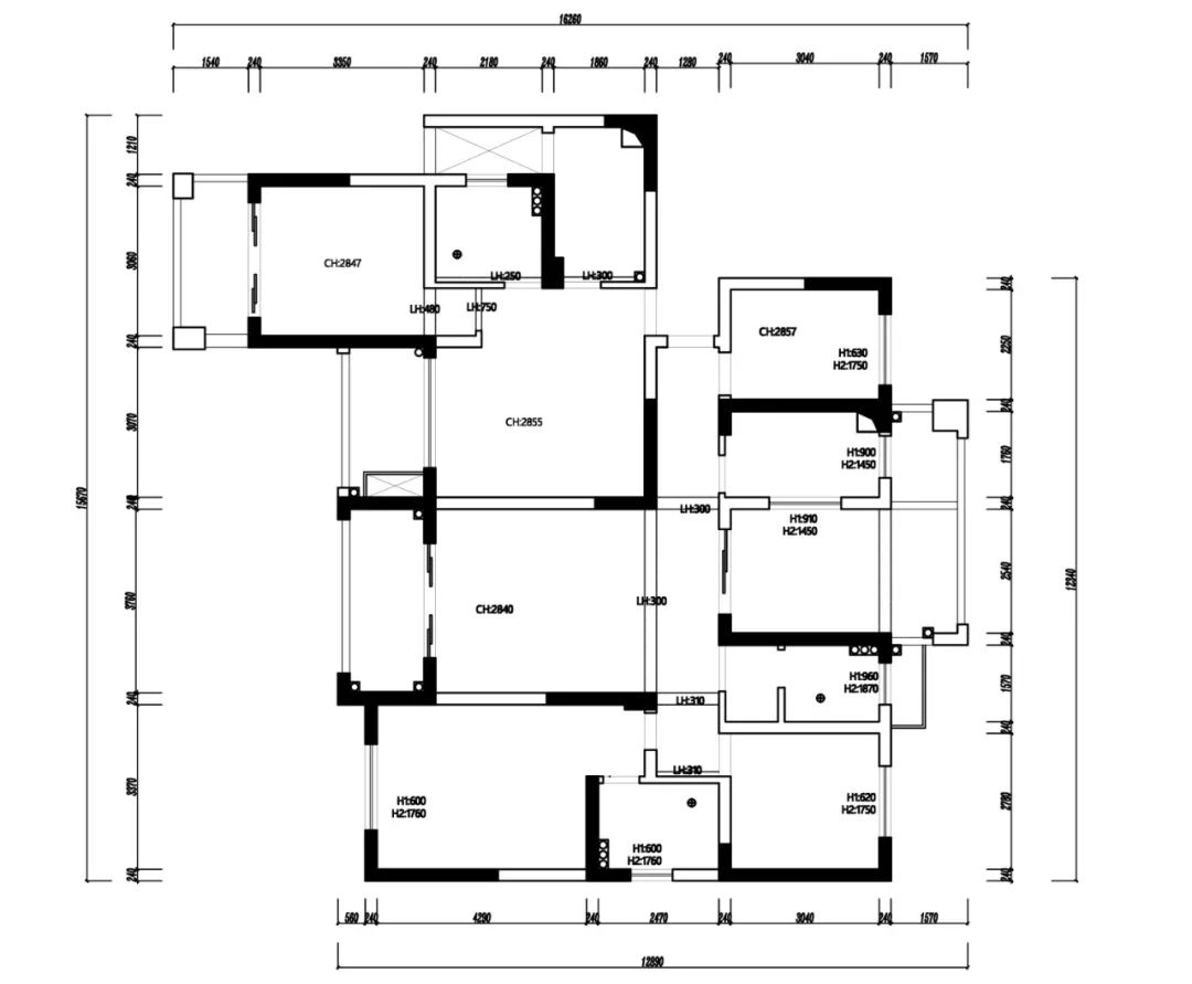尚景翠苑 170㎡北欧风之家 | 生活与艺术的完美融合-7