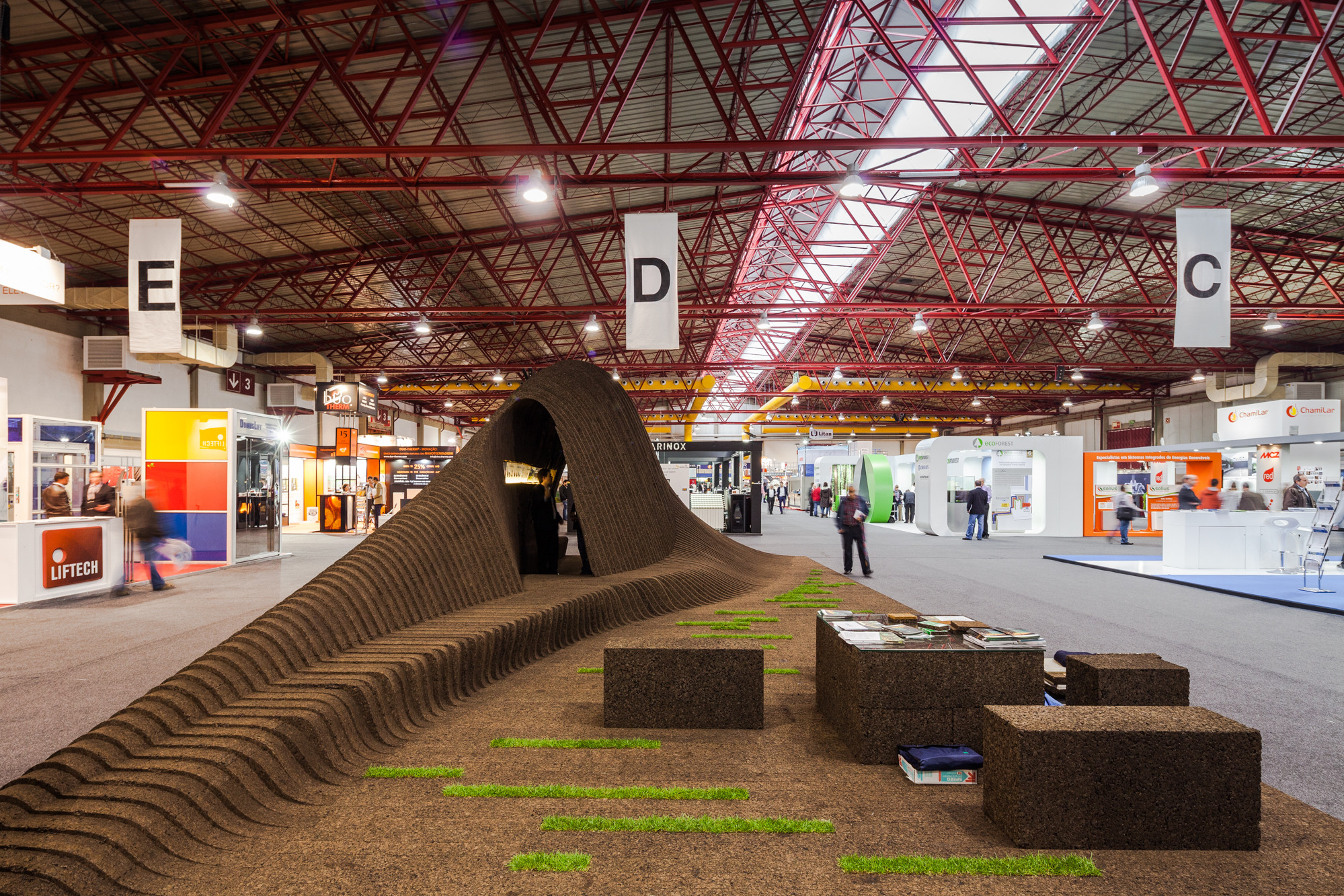 Vaulted Cork Pavillion  Pedro de Azambuja Varela + Maria João de Oliveira + Emmanuel Novo-18
