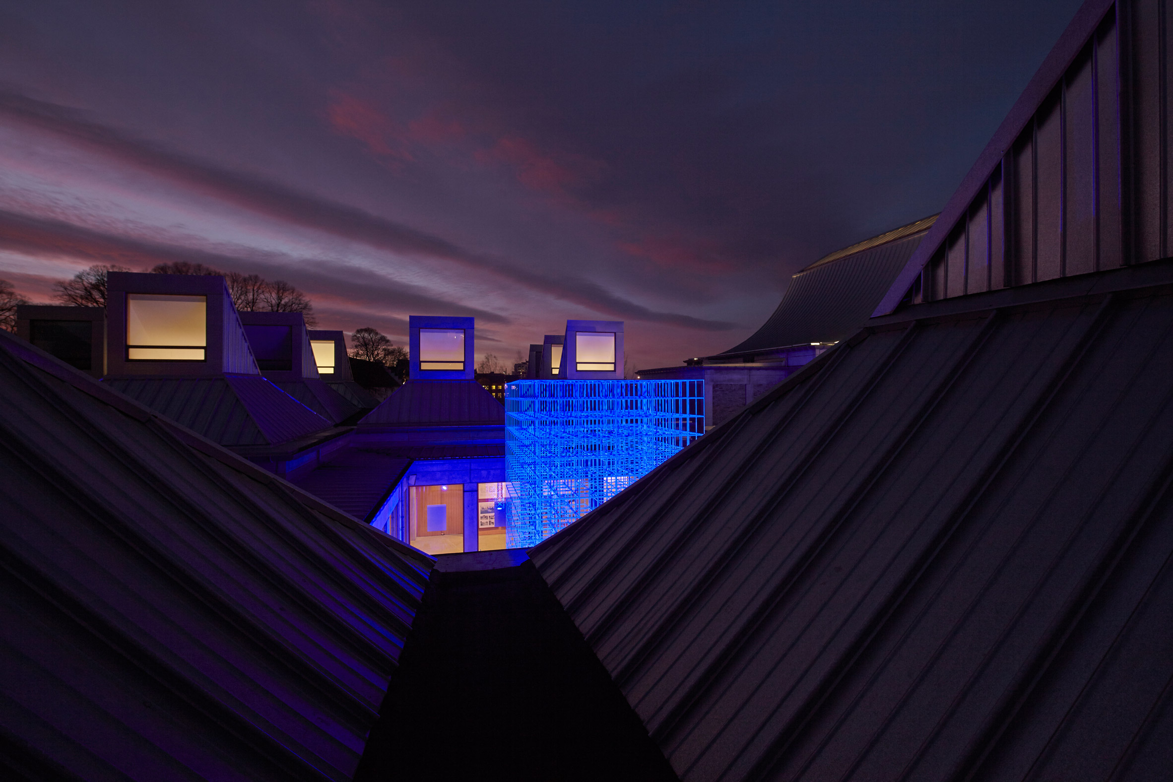 Utzon Center 丹麦天空下的另类圣诞树-13