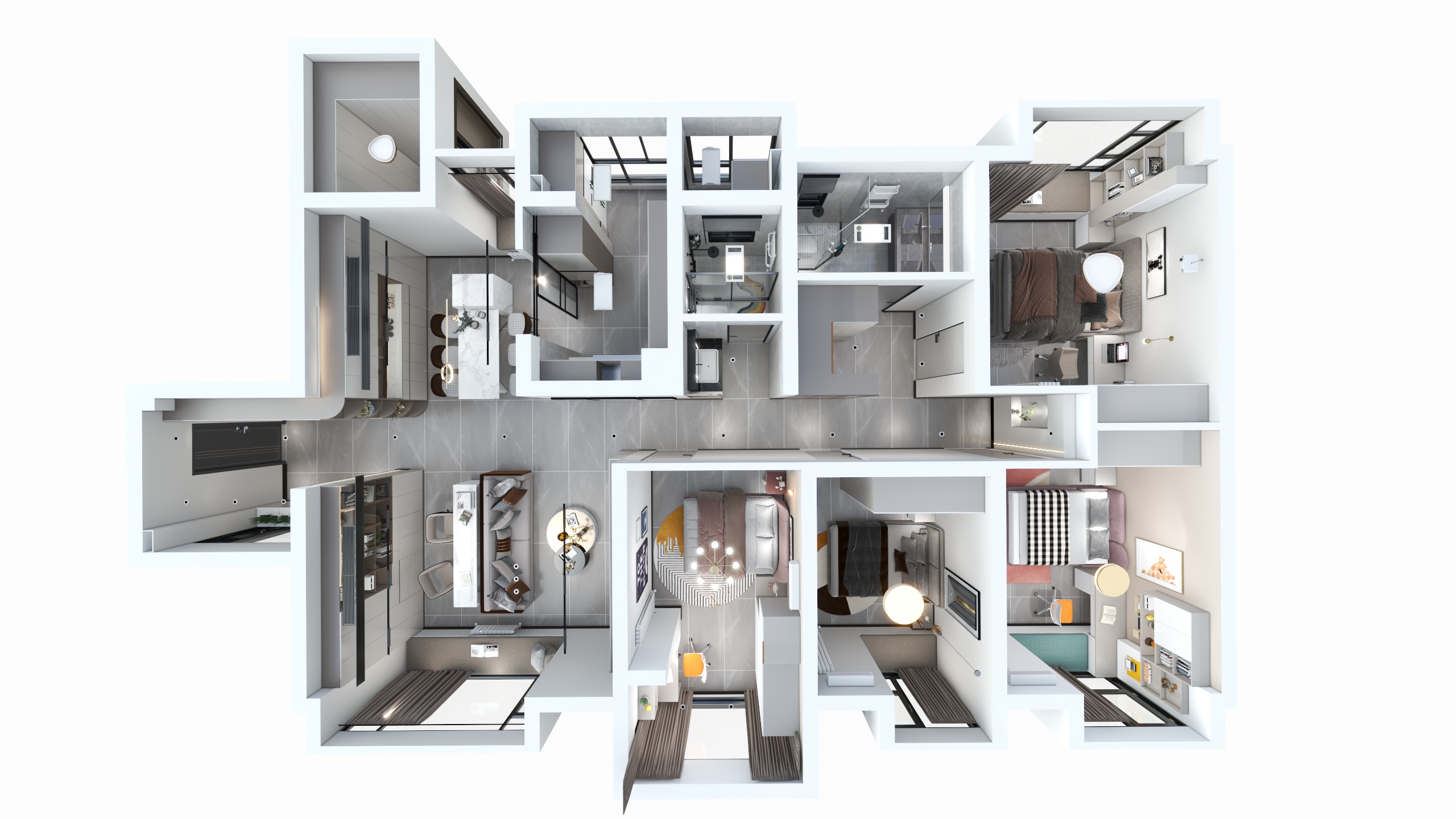 四川成都望江水岸（161平方意式轻奢四居室）-0