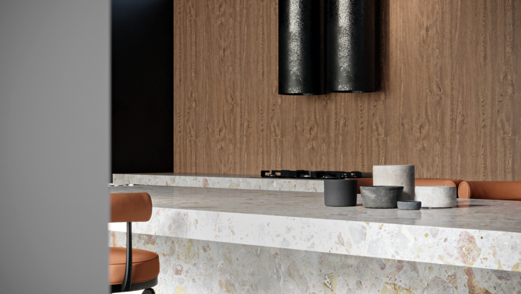 Open kitchen, Dining area-2