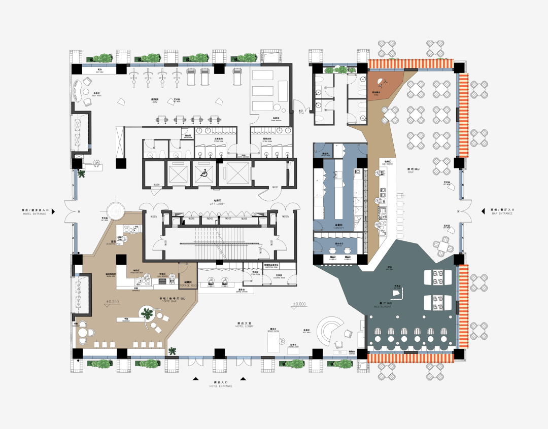 河东·美岸广场的时空穿越酒店设计丨中国天津丨Manas design studio-9