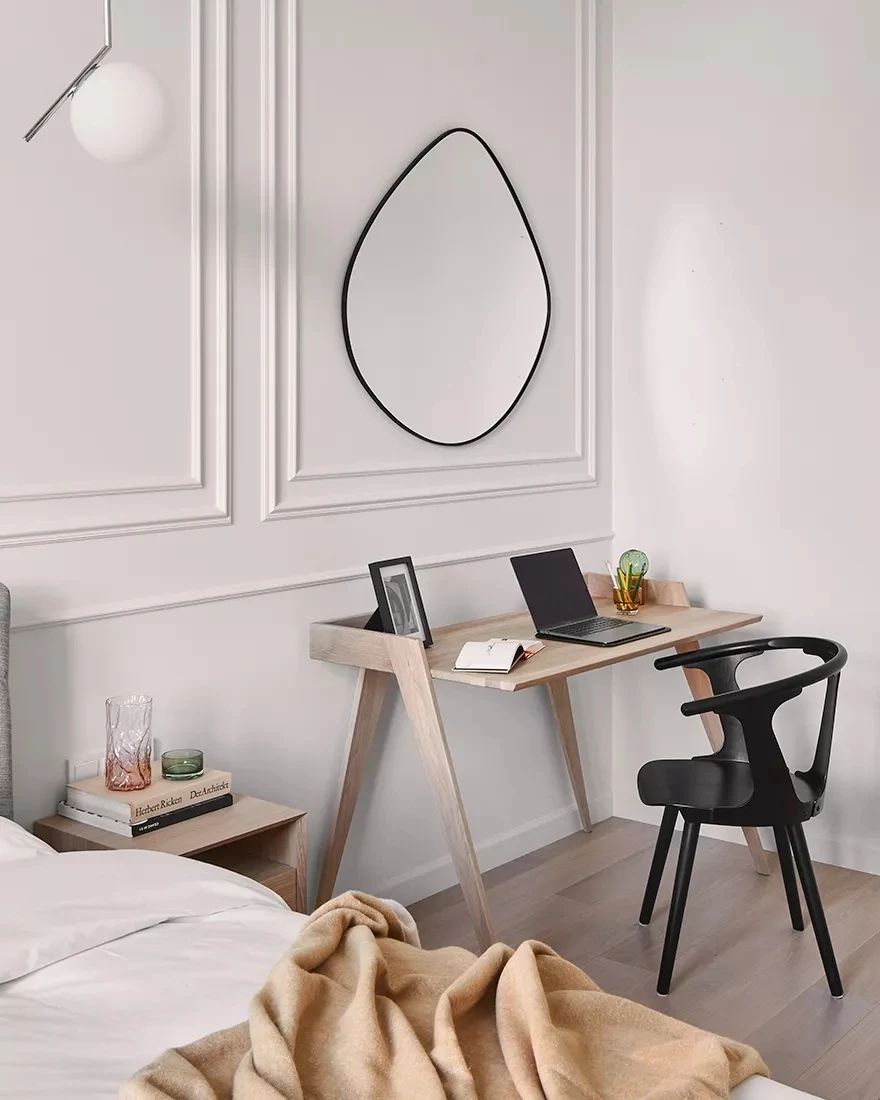 67㎡小复式简约空间设计丨Dina Usanova-14