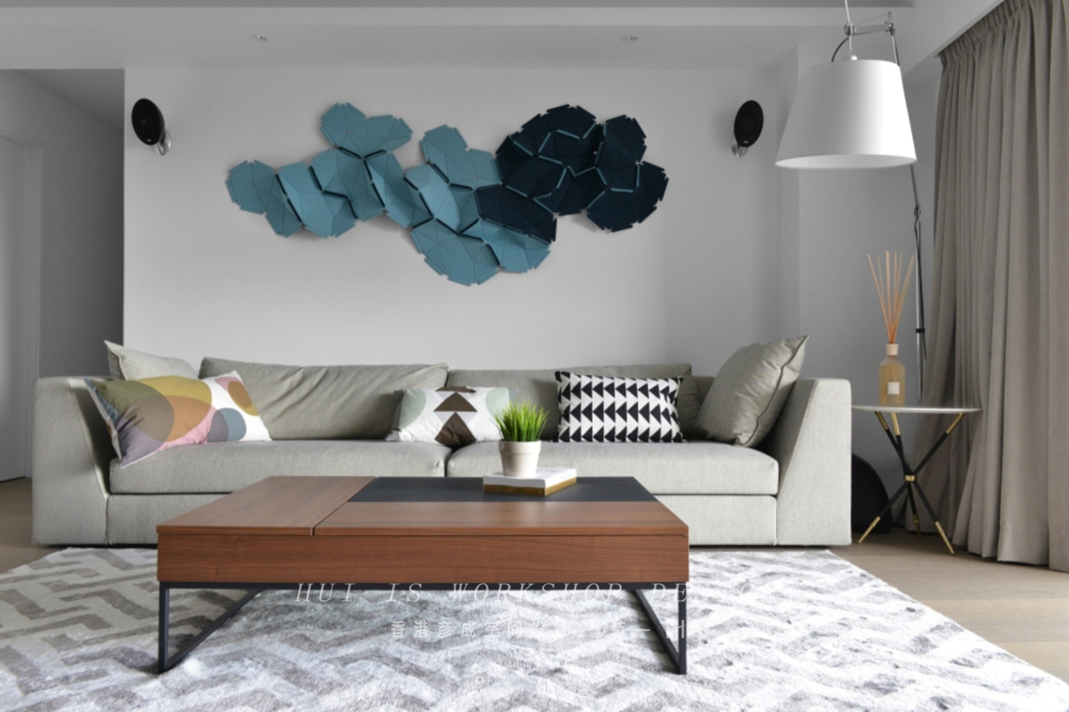 照顾长辈与孩子成长的温馨家居设计-1