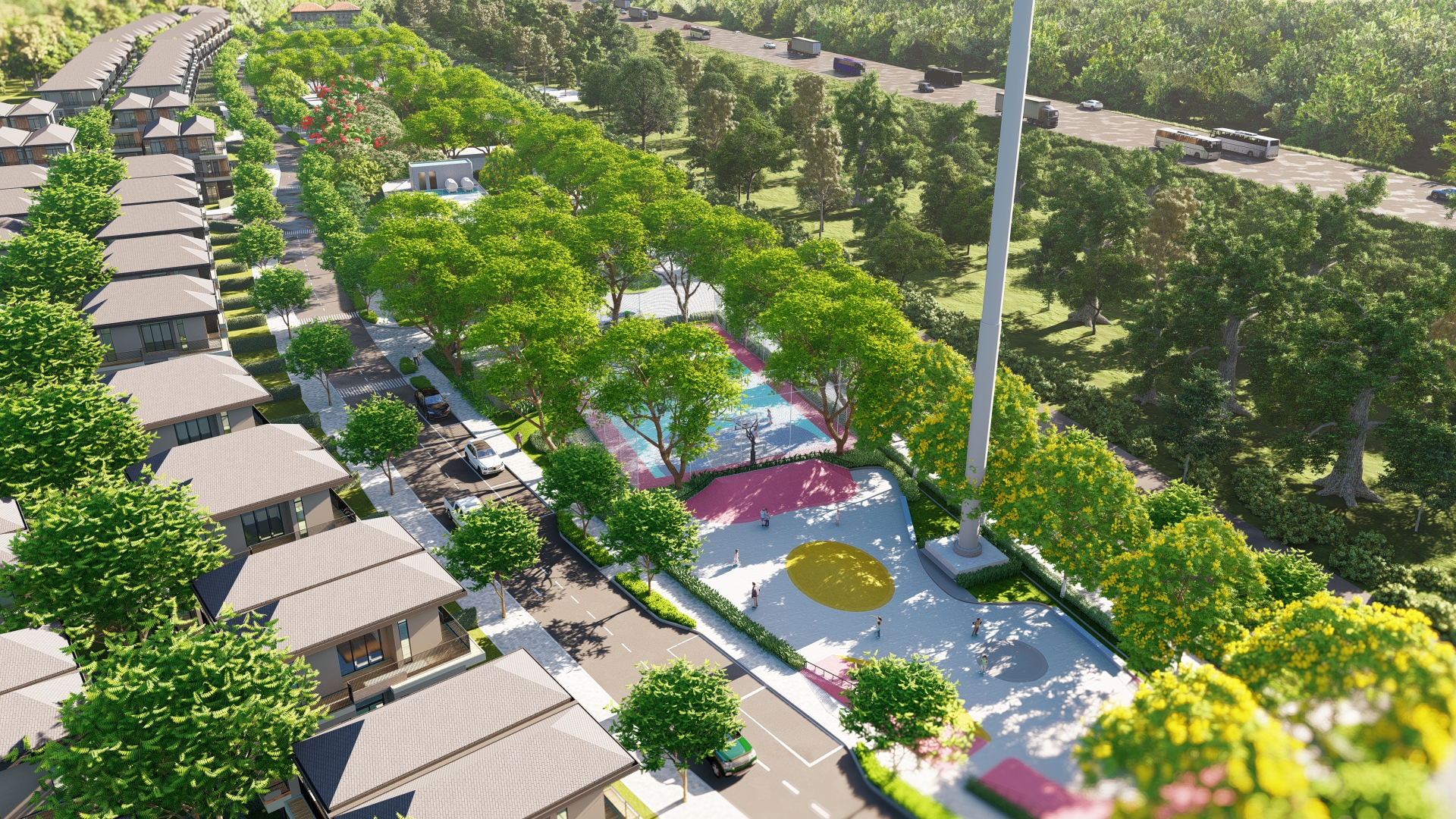 Khu tiện ích TDTT（体育设施区）丨Kts. Lê Hồng Thắm-22