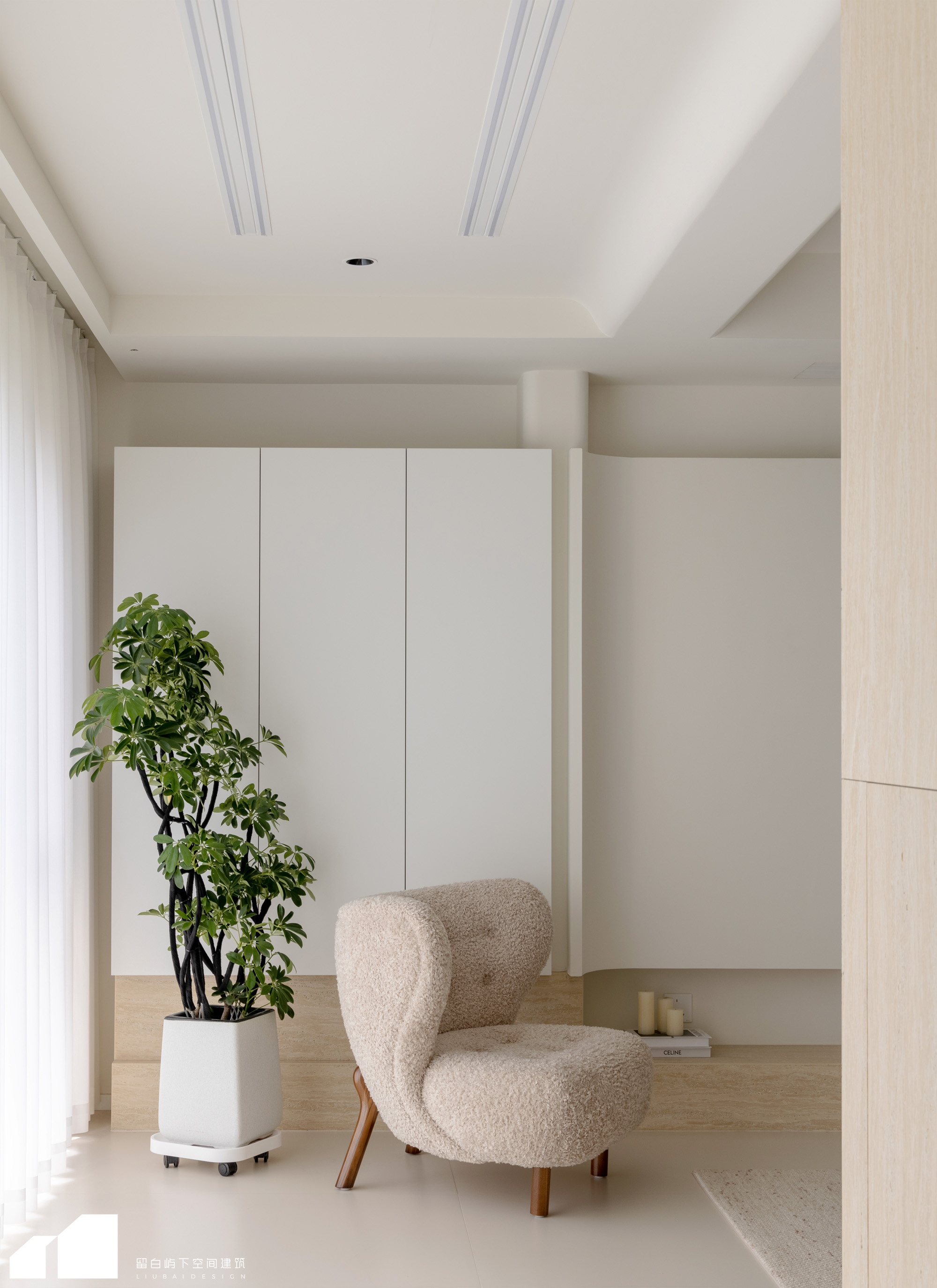 留白·私宅 ｜悠云｜慵懒舒适的家，把温柔藏进每一寸空间里-15