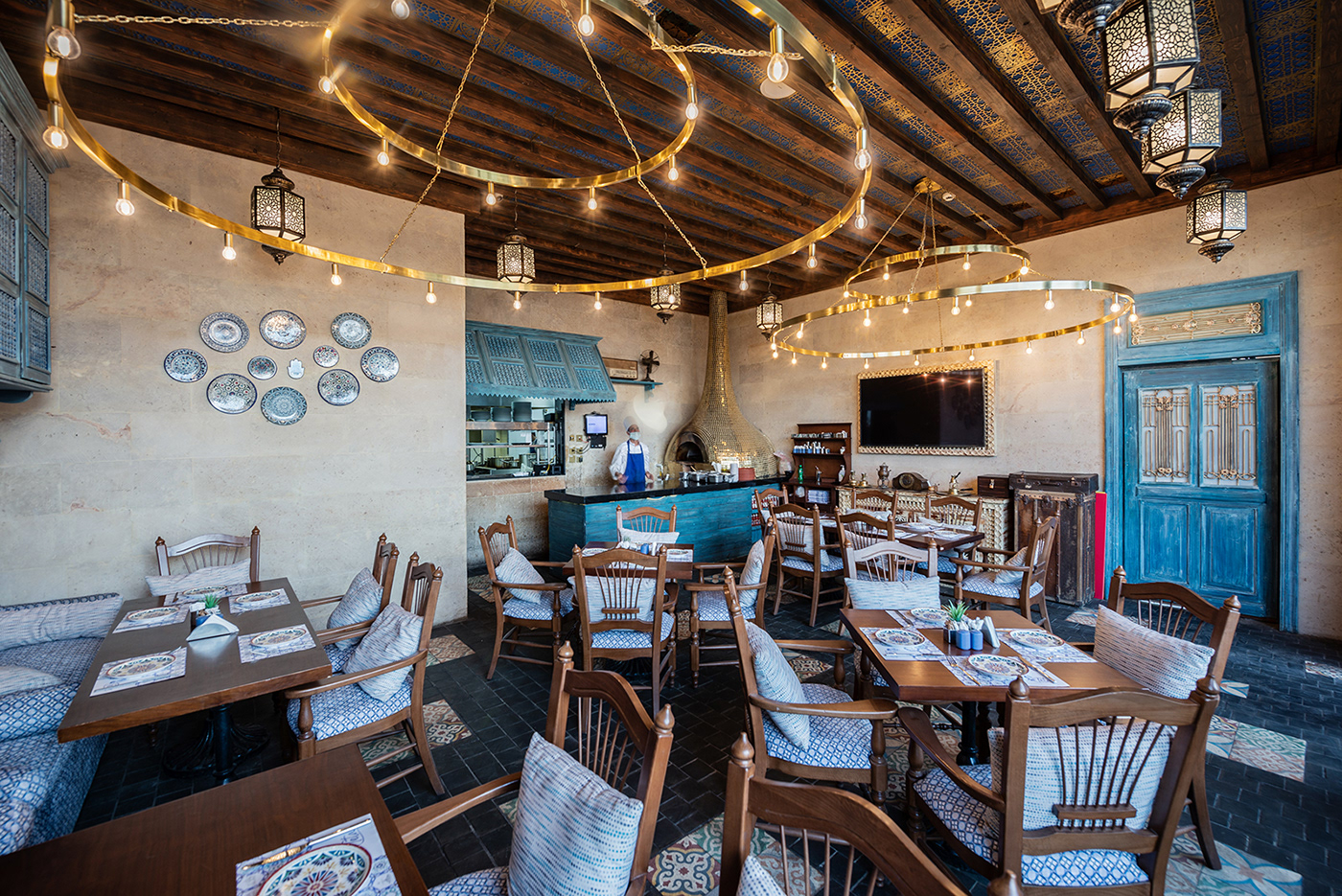 埃及 Teta's 西餐厅丨埃及开罗丨Collaborative Architects-17