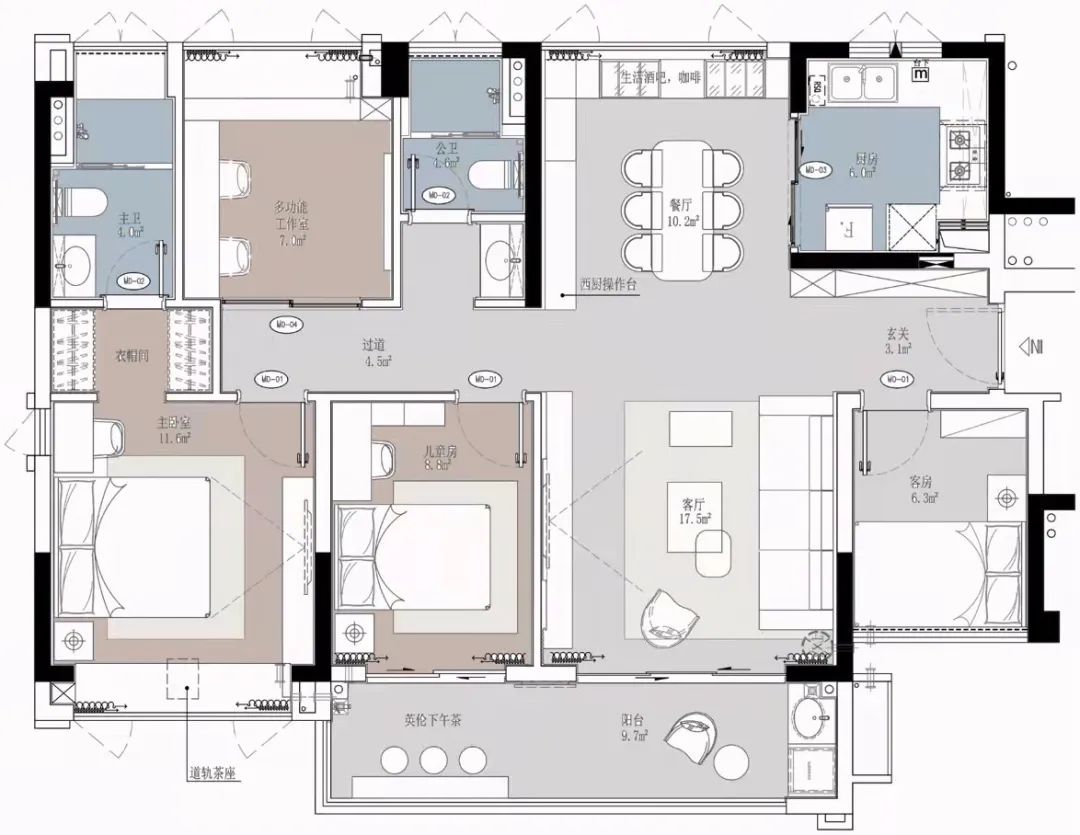 溪境花园丨中国广州丨广州赫尔贝纳室内设计有限公司-37