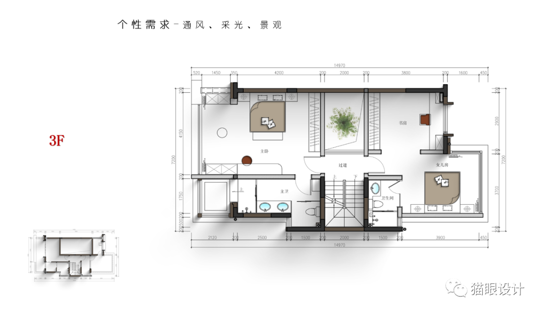 成都别墅天井设计丨中国成都丨成都猫眼室内设计有限公司-45