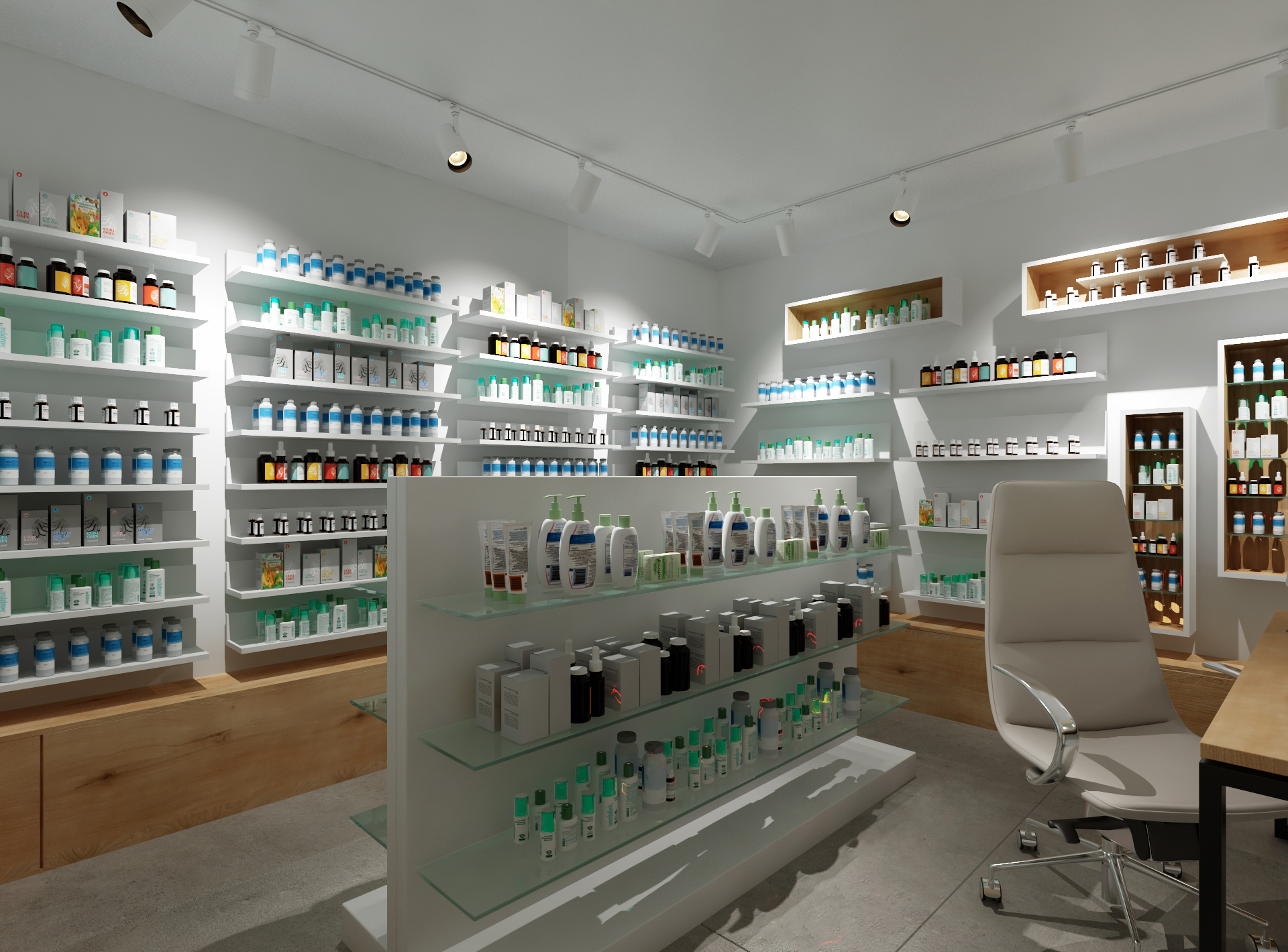 阿拉伯钾肥诊所丨line architects-7