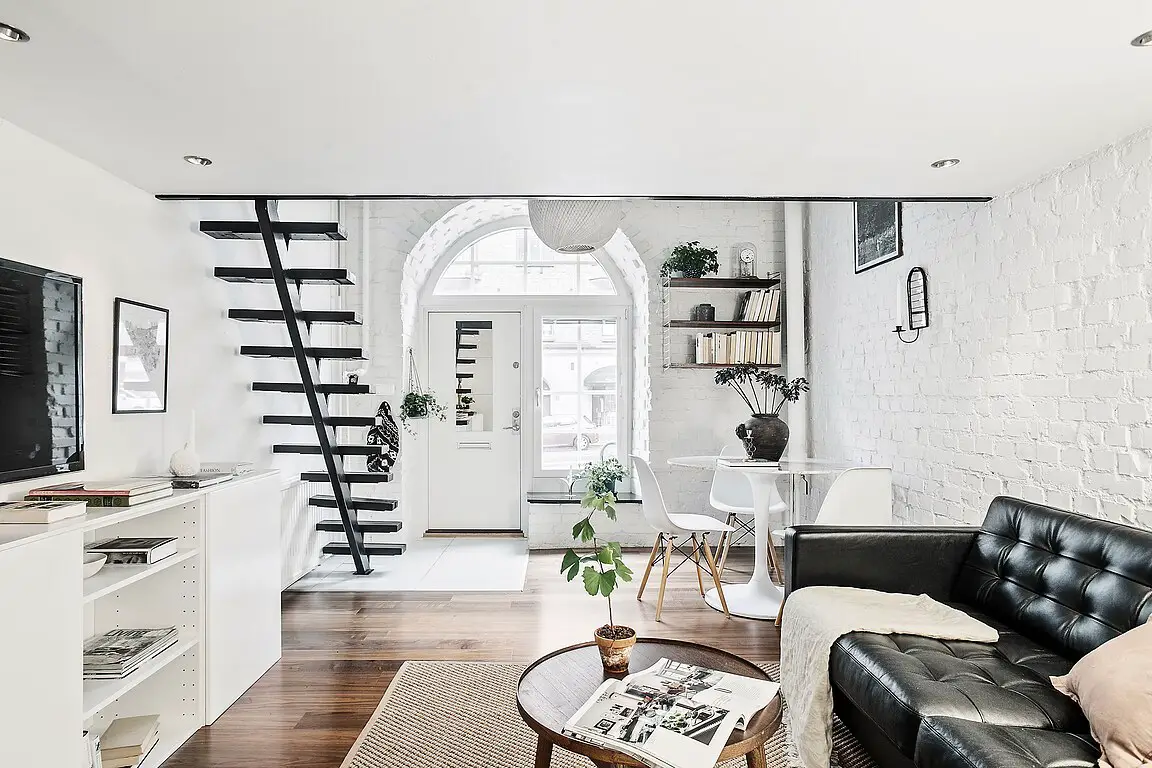 23 平米完美公寓，百年老建筑中的现代魅力-1