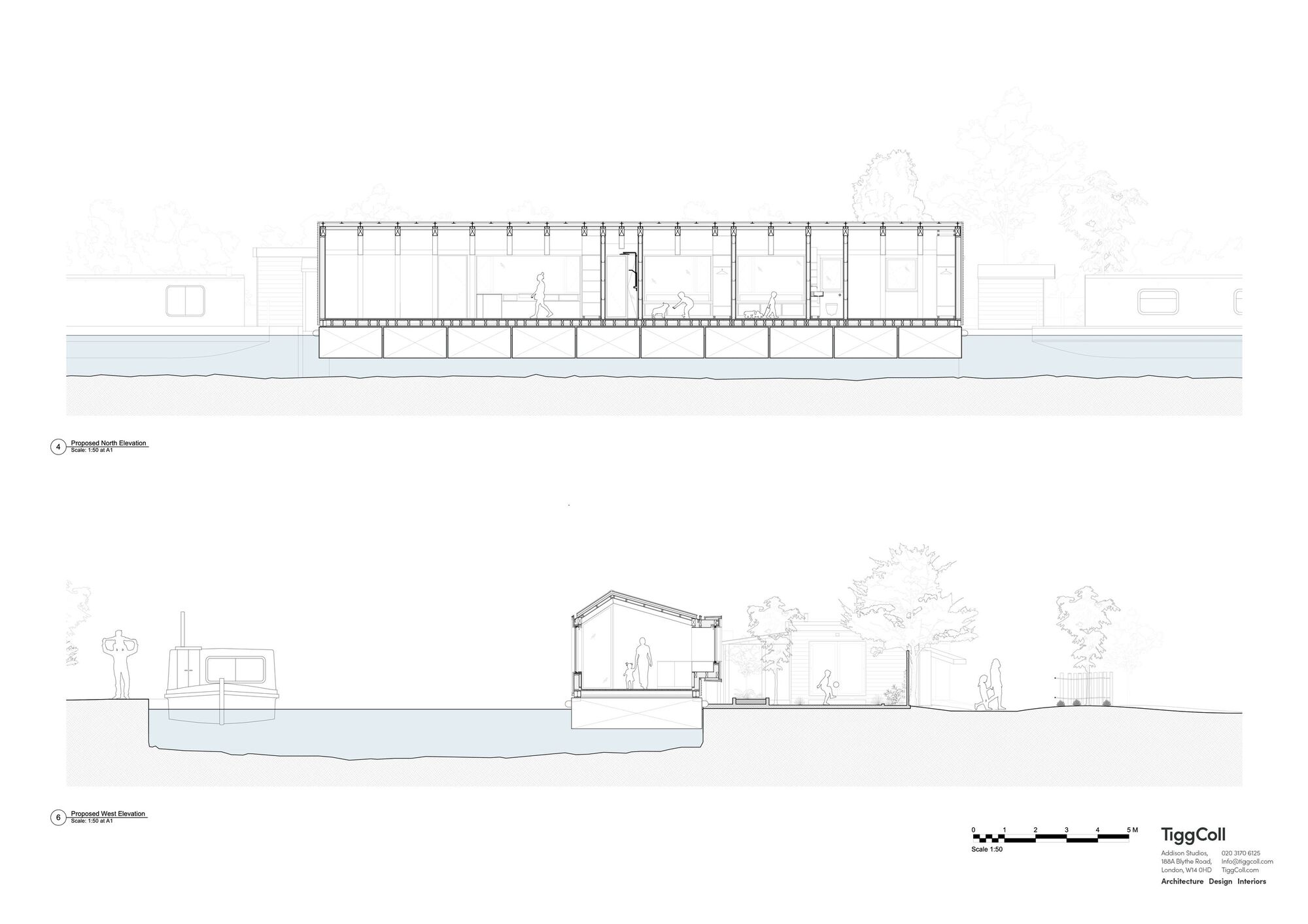 漂浮屋丨英国伦敦丨Tigg + Coll Architects-40