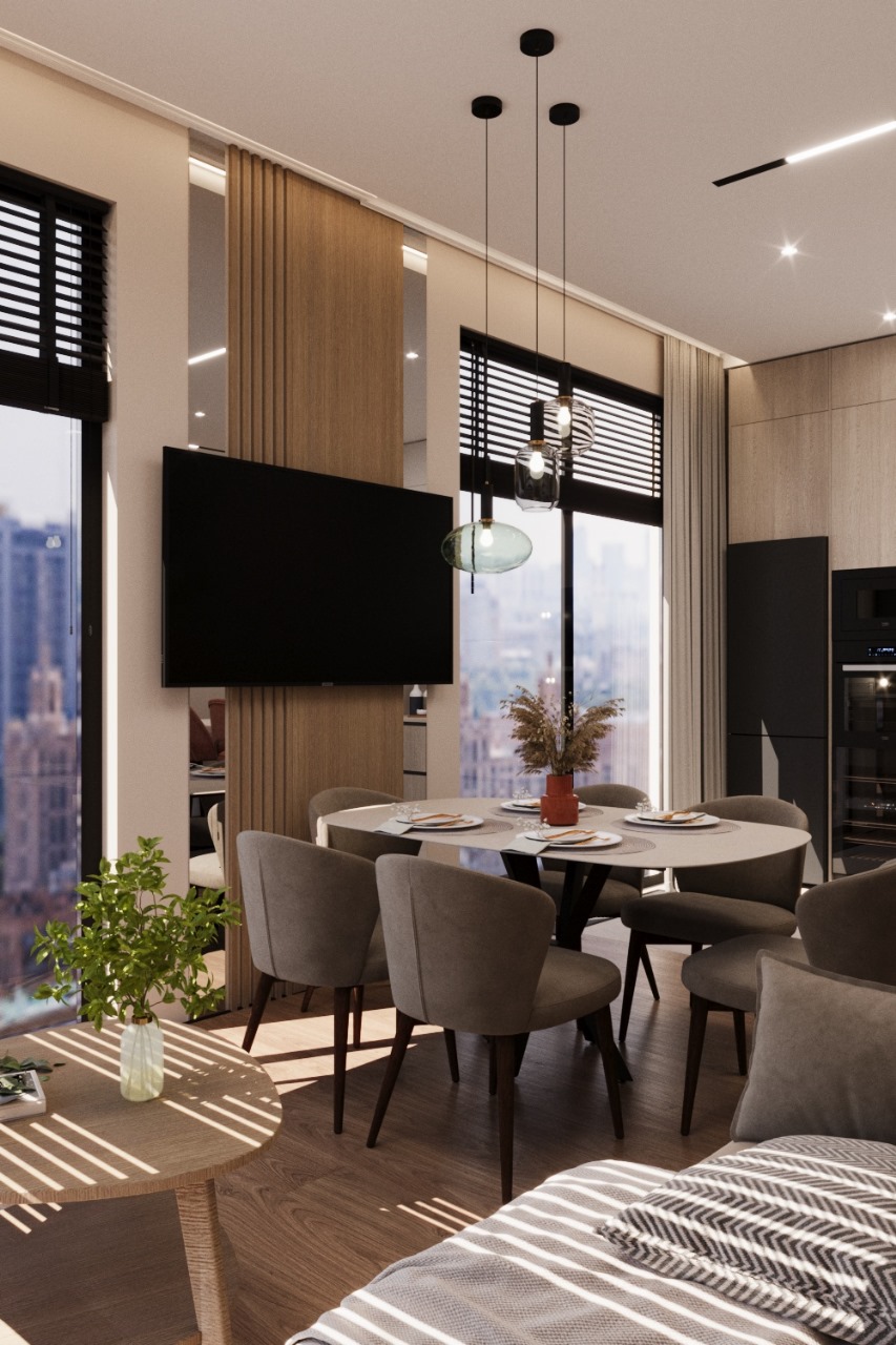 Красивые 120м2 в ЖК Дом Достижение-9