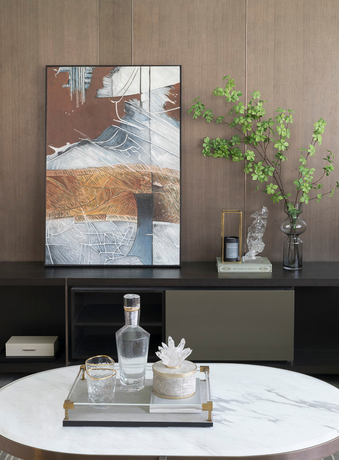 邵莉力作 | 湖州样板间设计 | 摩登都市时尚美居-6