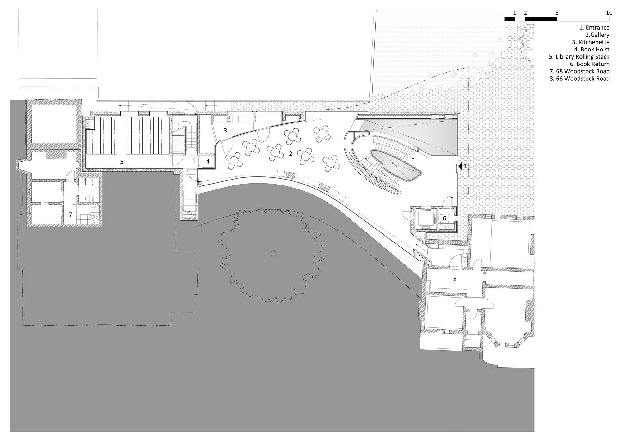 因韦斯特科普为牛津大学建造的建筑·扎哈·哈迪德建筑师事务所-55