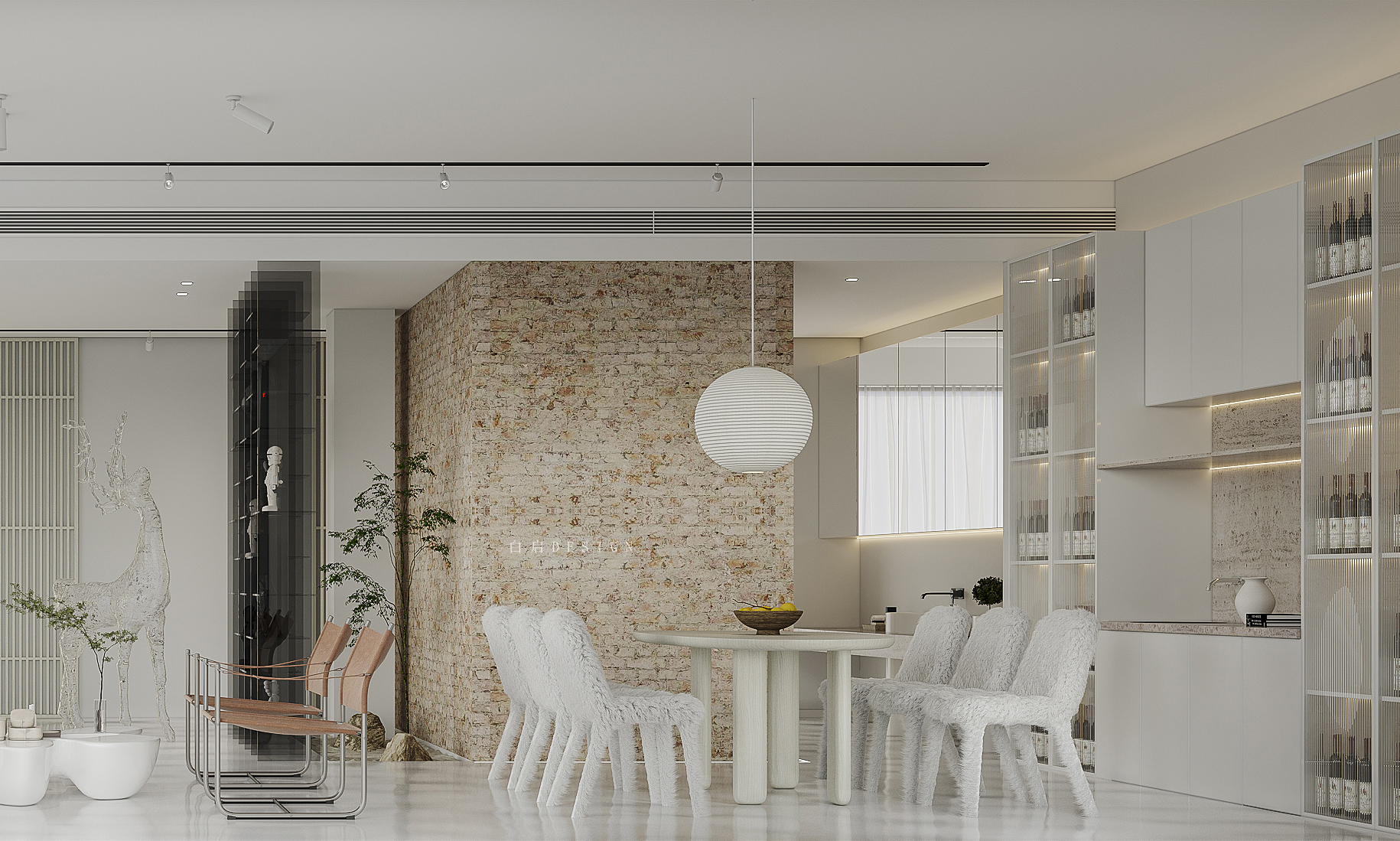 纯白幻想 · 现代极简舒适空间-7