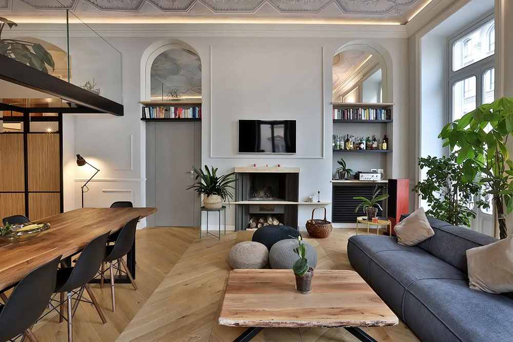 融合古典与现代的意大利公寓设计-3