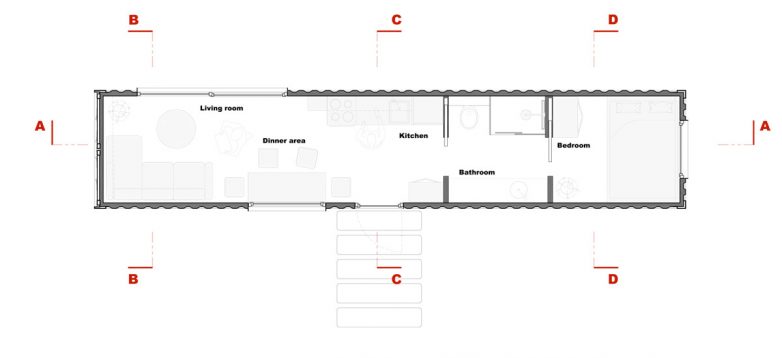 集装箱房屋改造住宅项目丨Avala Container Homes-31