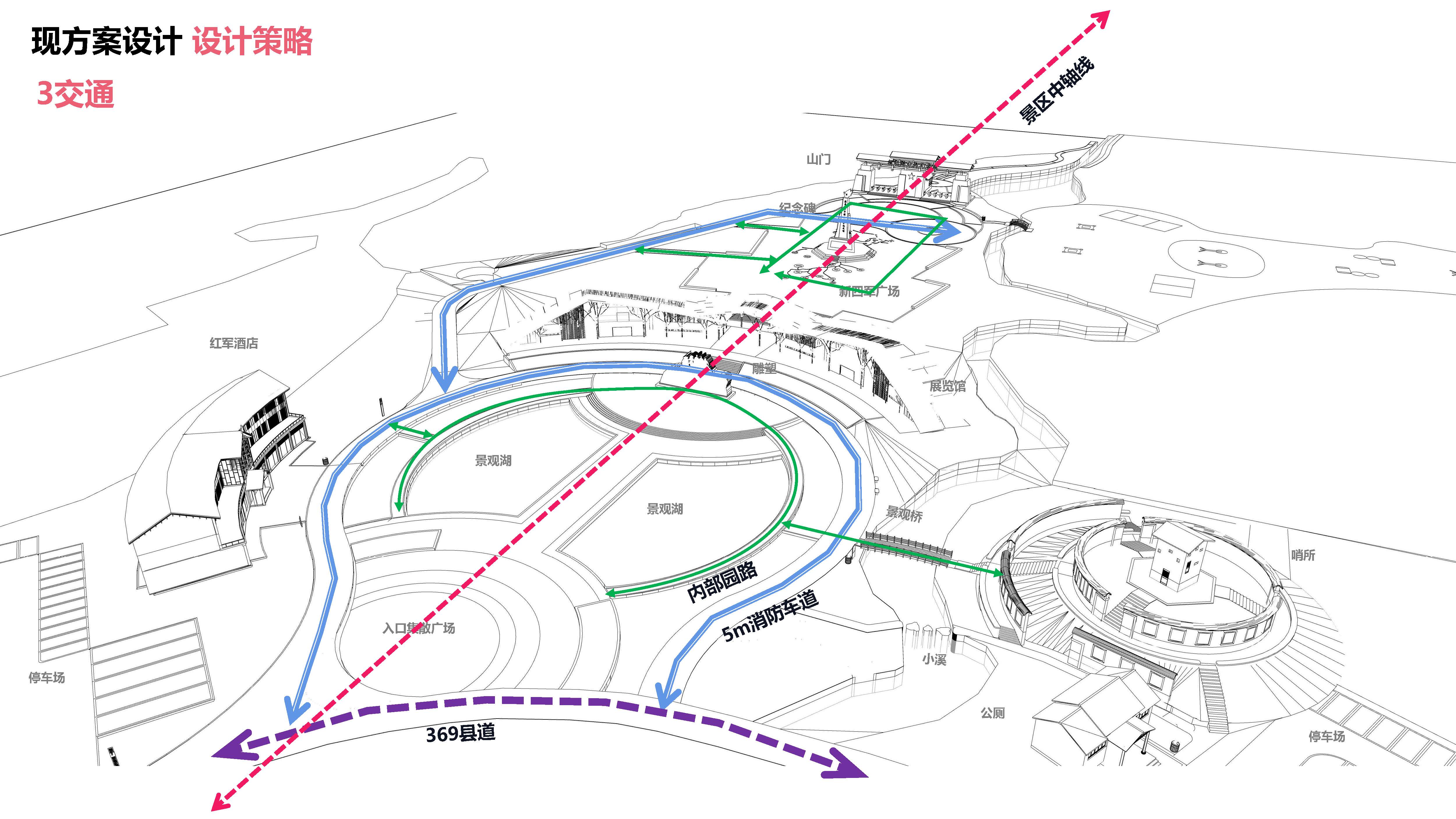 赣南游击词纪念园 景观规划设计 红色文化游击战争-7