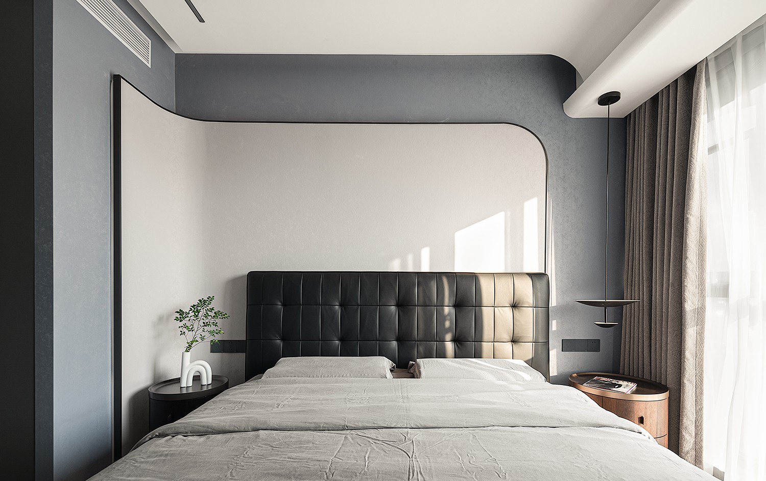 治愈系暖调现代简约丨中国杭州丨尔上空间设计团队-37