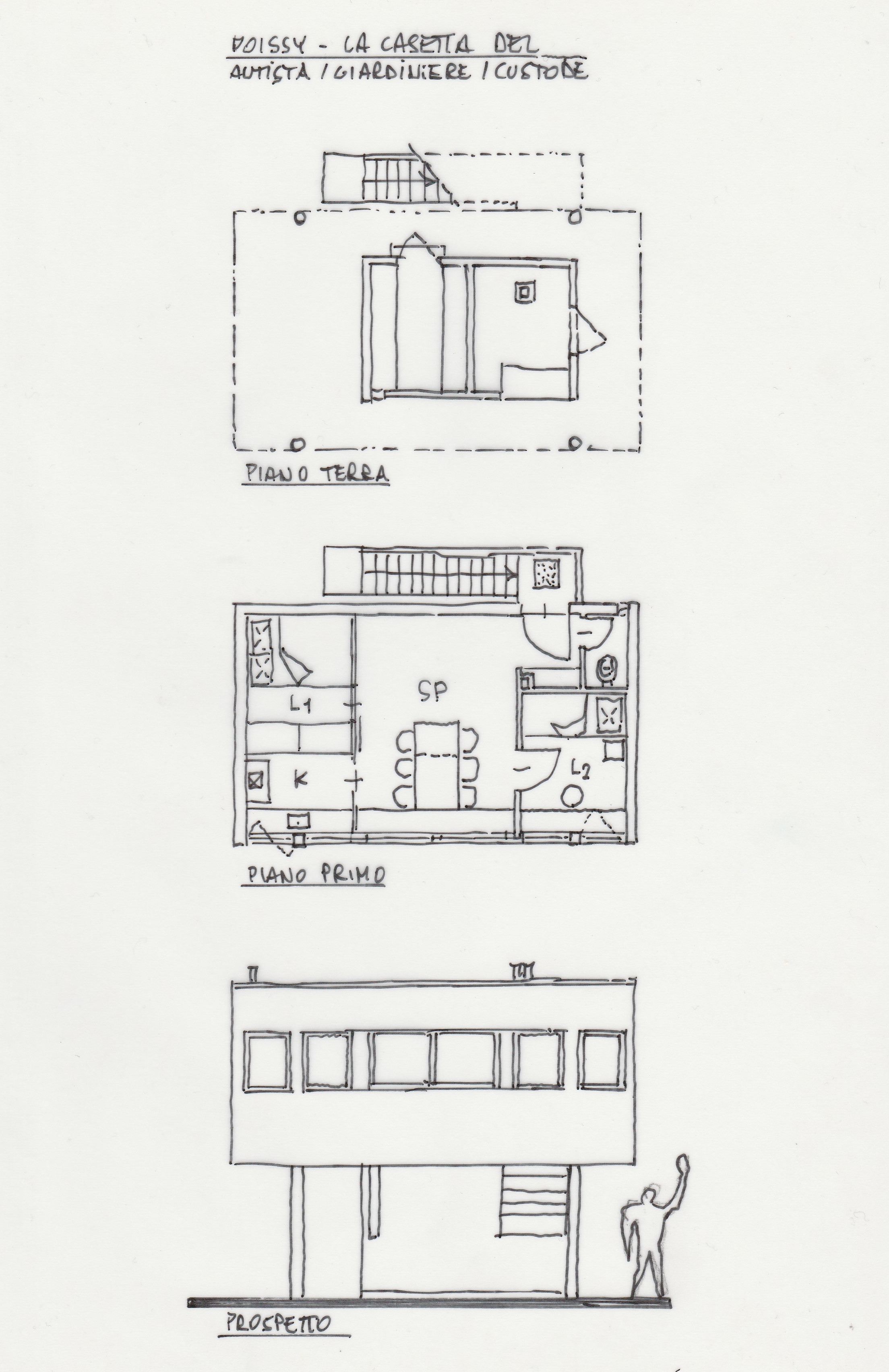 Savoye别墅及门卫室丨Le Corbusier和Pierre Jeanneret-26