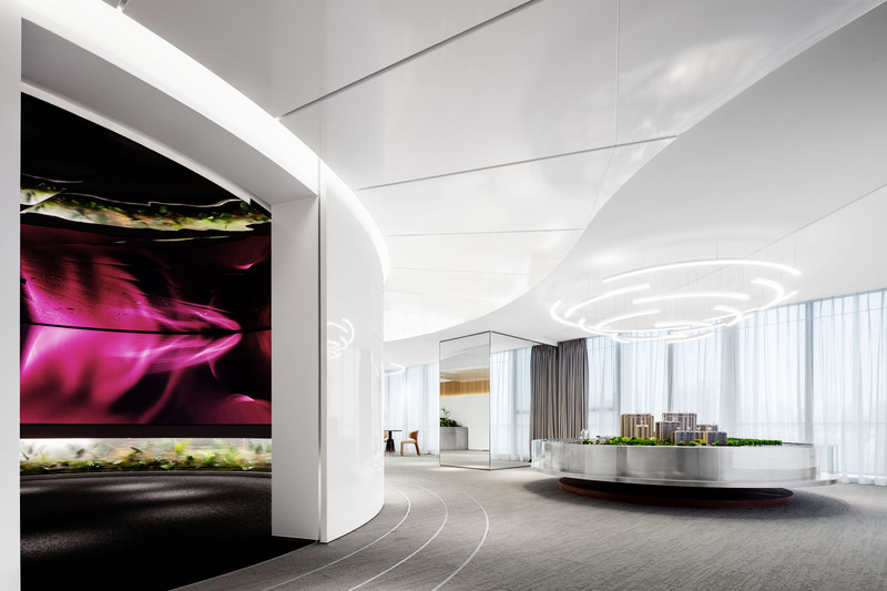 峻佳设计·中海•蜿蜒城市展厅-4