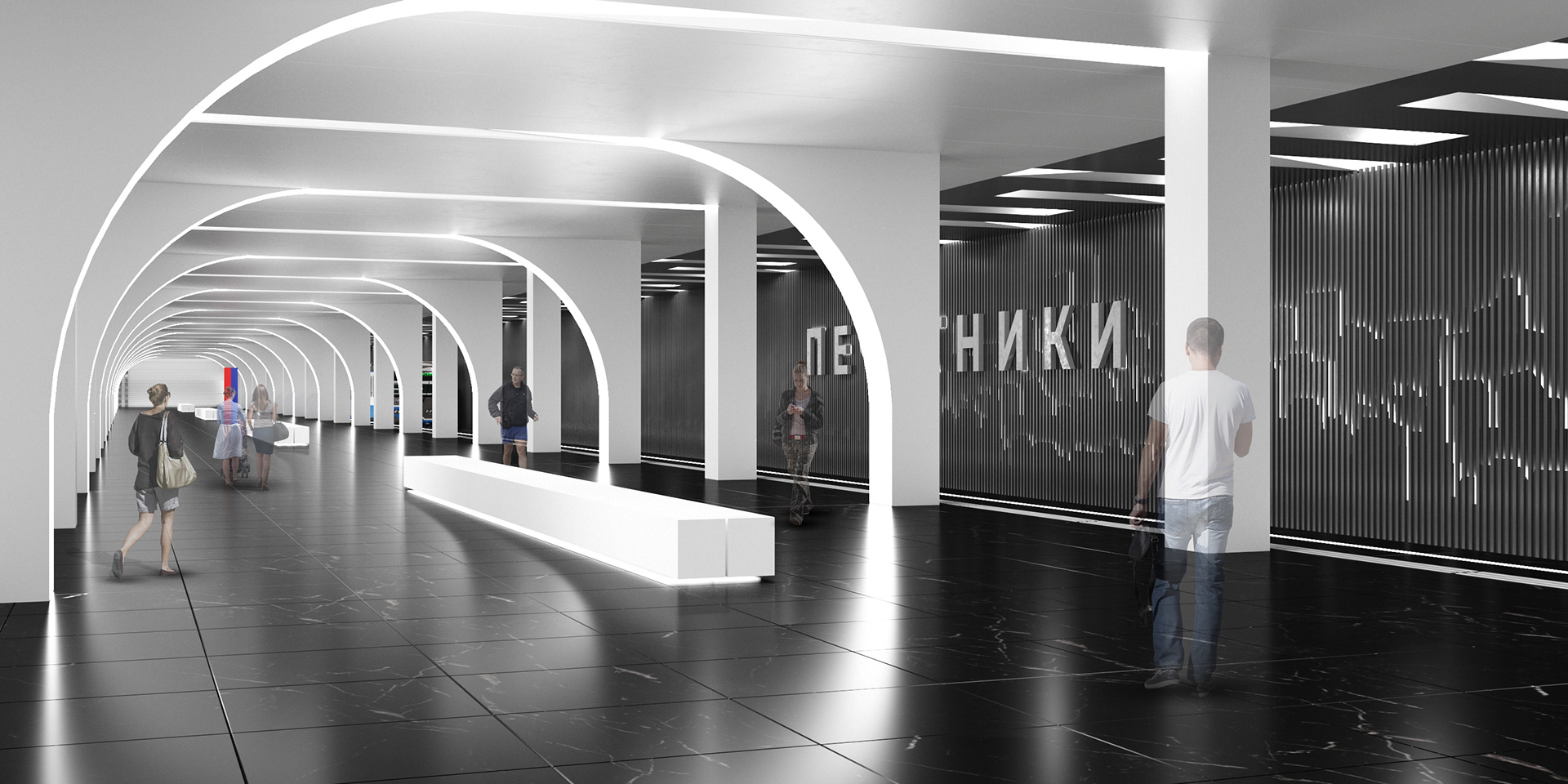 莫斯科地铁“Печатники”站设计丨俄罗斯莫斯科丨nmorozzova-17