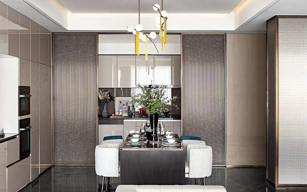 雕塑艺术与光影的奢华平层设计-15