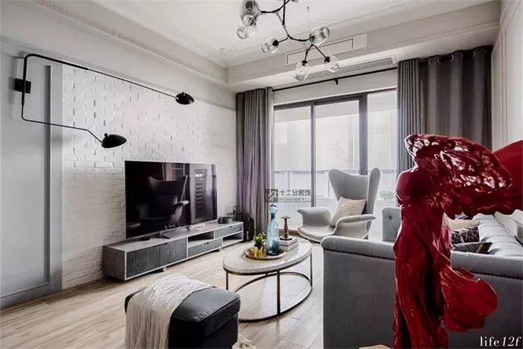 重庆现代风住宅的个性色彩搭配-9