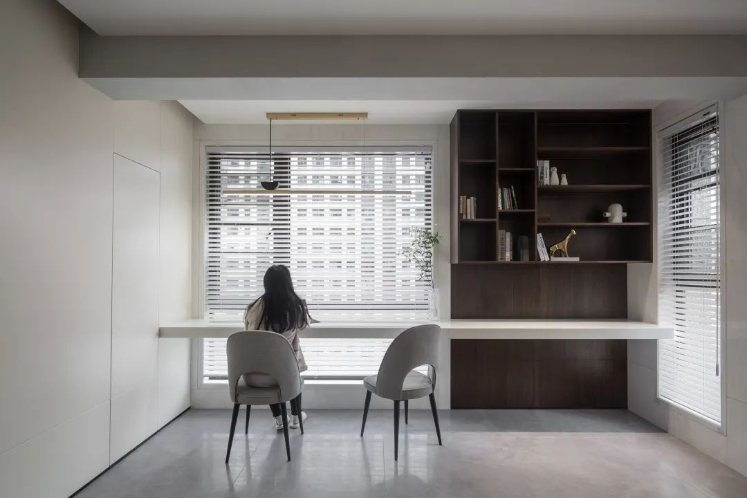 百平米简约单身住宅丨二间半设计事务所-5