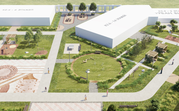 ЖК “Now” 小区环境美化项目-24