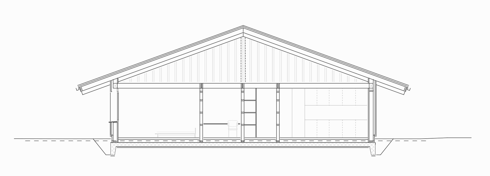 有金字塔屋顶的住宅，瑞士 / Charly Jolliet Architecte-34