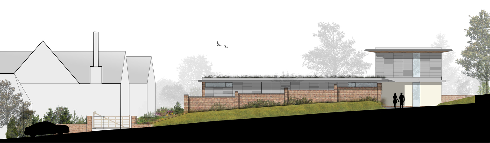 南沃恩伯勒庄园式现代住宅（Holm Place）-64